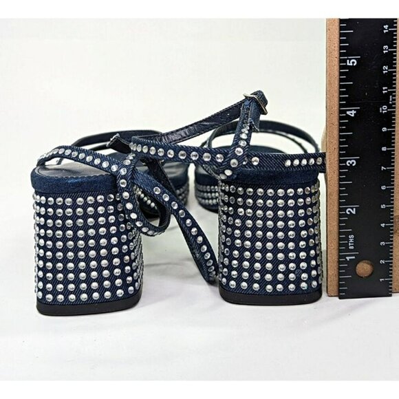 BCBGeneration Lissena-2 Women's Rhinestones Platform Sandals Size 9.5 MSRP $109 - Picture 5 of 7